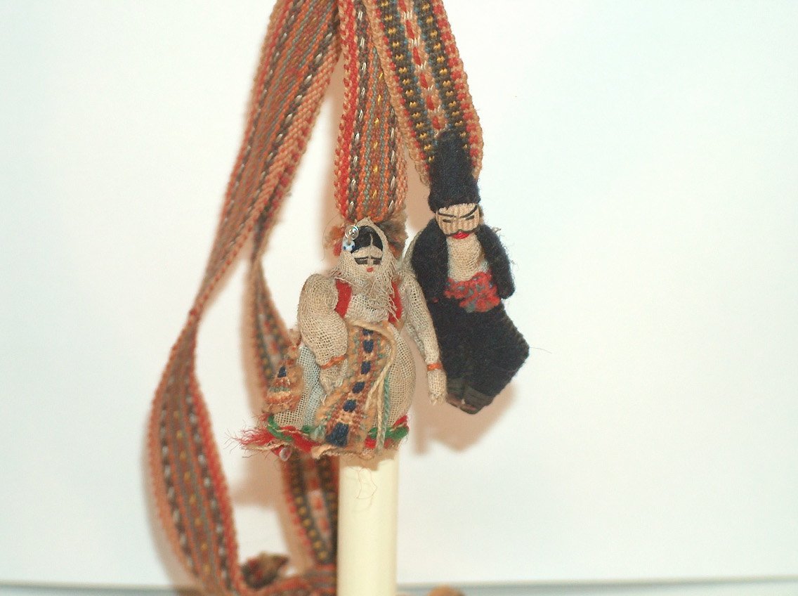 PAREJA DE TURCOS  MINIATURA